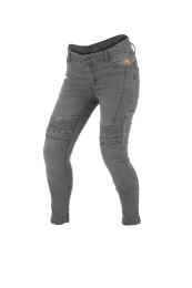 Slika Ženske motoristične jeans hlače Trilobite Micas Urban 1665, sive
