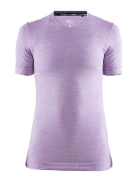 Ženska funkcionalna majica Craft FUSEKNIT COMFORT SS RN, vijolična