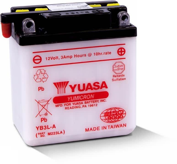 Akumulator YUASA YB3L-A