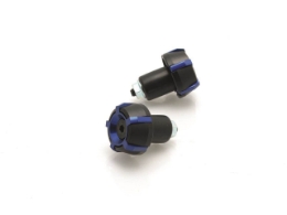 Aluminijaste uteži/zaključki krmila "SPARK" (fi 18mm), črni/modri