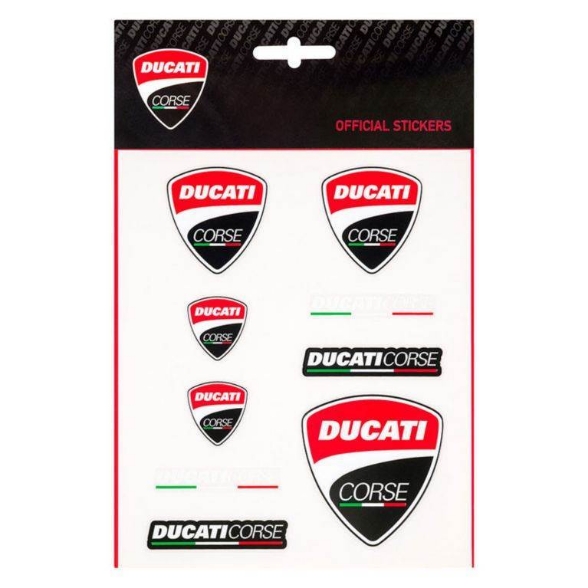 Nalepke Ducati Corse (set 8 nalepk)