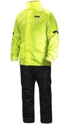 Komplet dvodelna dežna zaščita - jakna + hlače LS2 Tonic, fluo rumena/črna