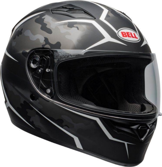 Motoristična čelada BELL Qualifier Stealth, camo/bela