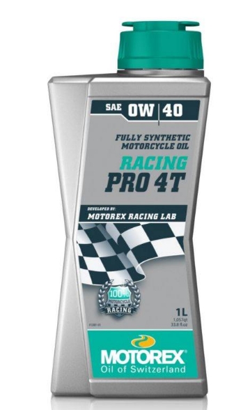 Dirkalno motorno olje MOTOREX Racing PRO 4T 0W40, 1 L