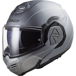 Preklopna motoristična čelada LS2 Advant Special (FF906), srebrna