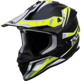 Motocross čelada iXS362 2.0, črna/rumena