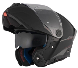 Preklopna motoristična čelada MT Helmets Atom 2 SV Matt, črna
