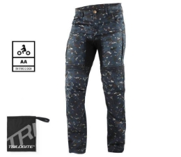 Motoristične jeans hlače Trilobite Parado 661 - regular fit, camo