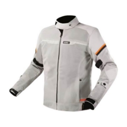 Dvoslojna poletna motoristična jakna LS2 Riva, bela