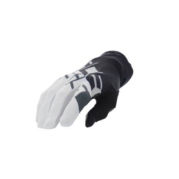 Motokros rokavice ACEERBIS MX Linear, bele/črne