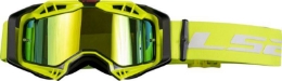 Premium motocross očala LS2 MX Aura PRO + Pinlock/Tear Off, rumena
