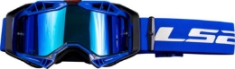 Premium motocross očala LS2 MX Aura PRO + Pinlock/Tear Off, modra