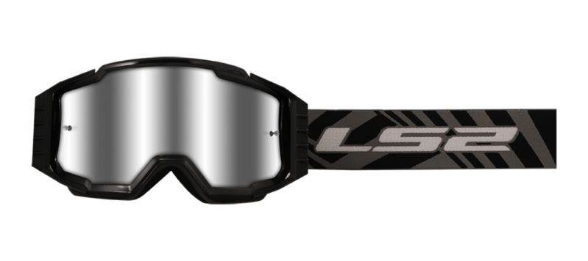 Motocross očala LS2 MX Charger PRO + Tear Off, črna