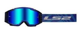 Motocross očala LS2 MX Charger PRO + Tear Off, modra