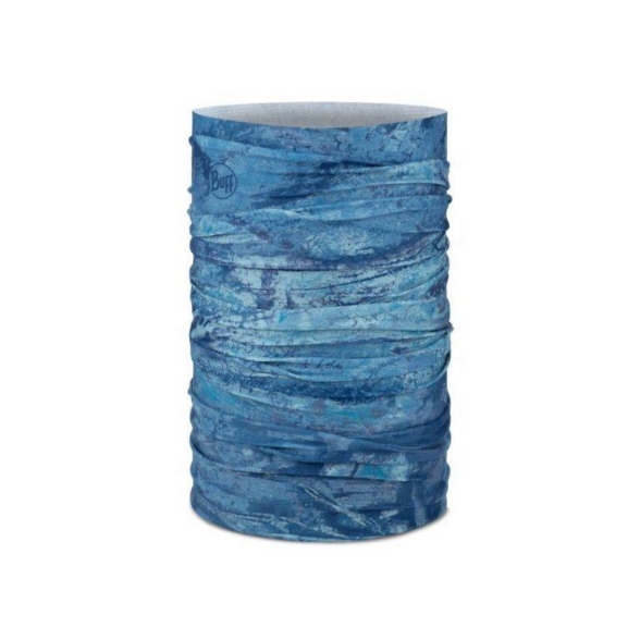 Večnamenska ovratna ruta BUFF Coolnet UV+ Real Tree Aspect Ocean Blue