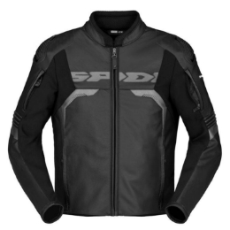 Športna usnjena motoristična jakna Spidi Evorider 3, črna