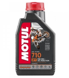 Sintetično motorno olje za mešanico MOTUL 710 2T, 1 L
