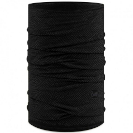 Večnamenska ovratna ruta BUFF® Merino Wool Lightweight Tolui Black