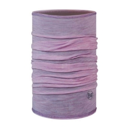 Večnamenska ovratna ruta BUFF® Merino Wool Lightweight Multistripes Lilac Sand