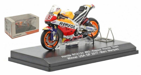 Model motorja Spark - HRC Honda RC213V Team Repsol MM93 (1:43)