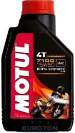 Sintetično motorno olje MOTUL 7100 4T 15W50, 1 L