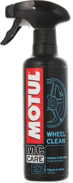 Čistilo za platišča motorjev, avtomobilov MOTUL E3 Wheel Clean, 400 ml