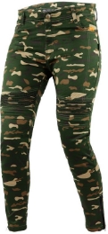 Slika Ženske motoristične jeans hlače Trilobite Micas Urban 1665, camo