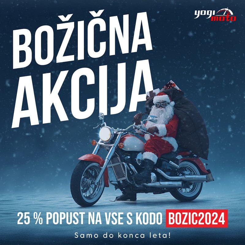 Božična akcija motoristične opreme